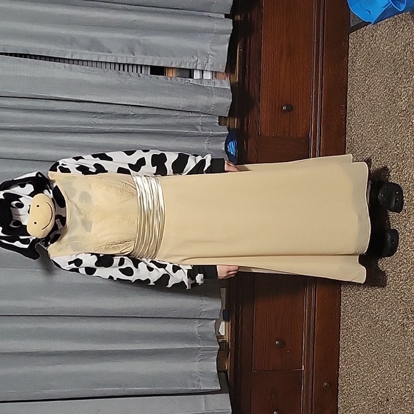 Light In The Box champagne colored wedding dress - Picture 1 of 12
